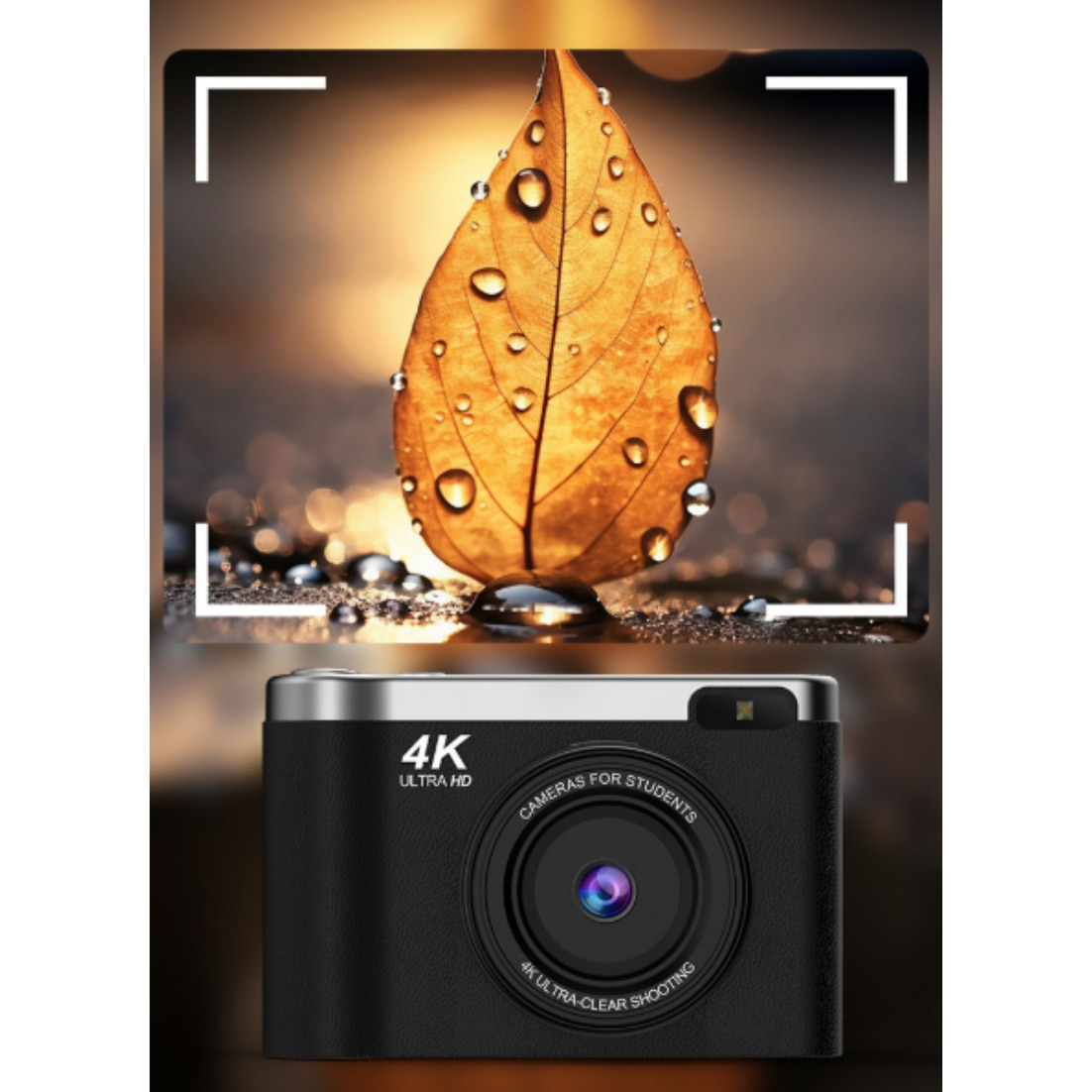 Computer Vision Camera Emag Camera digitala, 4K, 2.8″, 75MP, Autofocus, 8x, Macro, Portabil ...