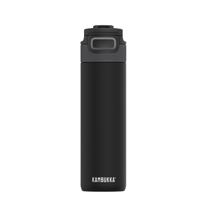 Термос бутилка Kambukka, неръждаема стомана, 500 ml, черна