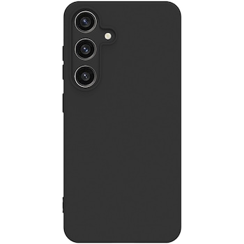 Husa de protectie Celly, Carcasa Silicon pentru Samsung Galaxy S25, Negru