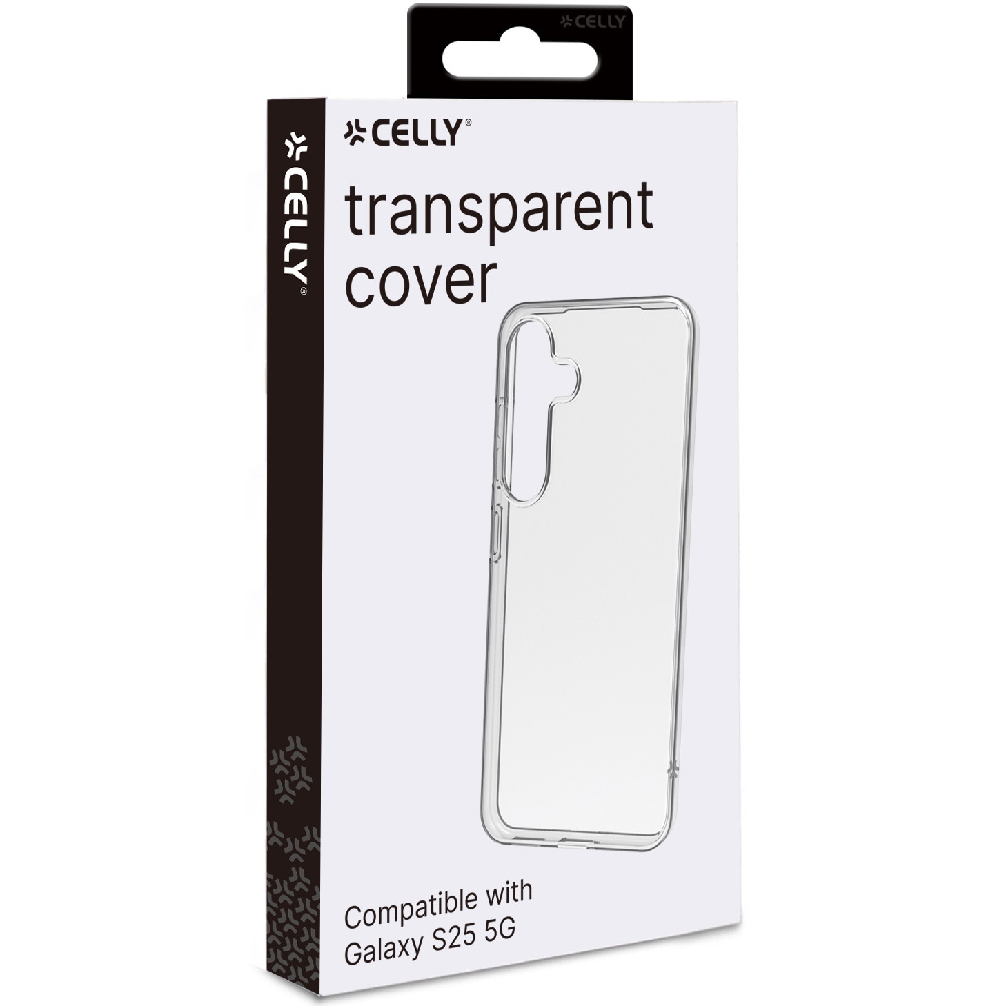 Husa de protectie Celly, Carcasa Silicon pentru Transparenta Samsung Galaxy S25 5G