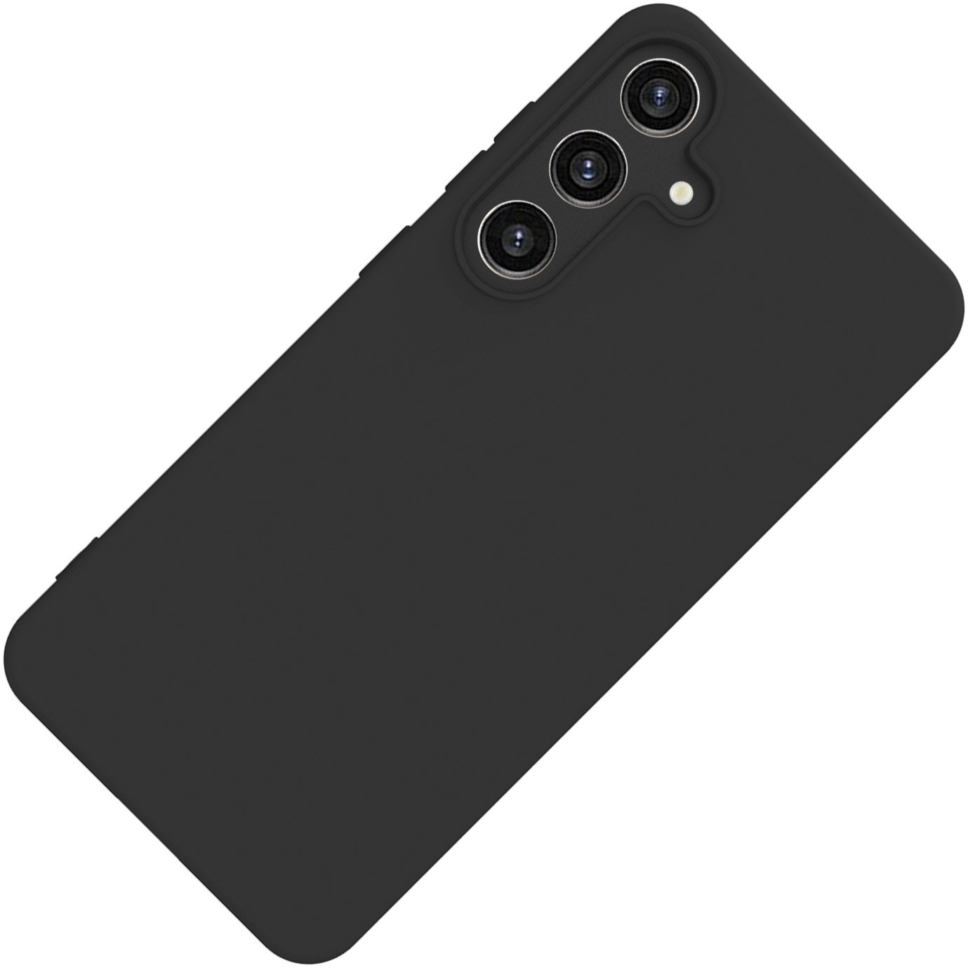 Husa de protectie Celly, Carcasa Silicon pentru Samsung Galaxy S25+, Negru