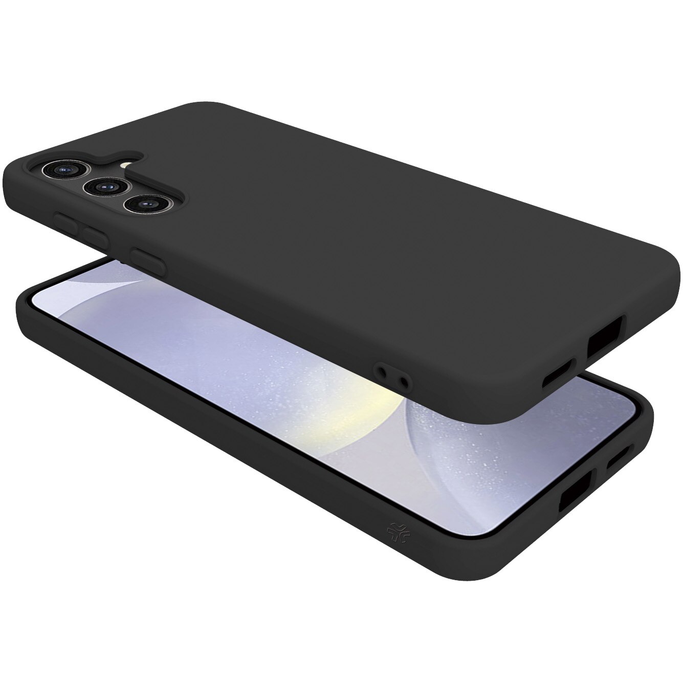 Husa de protectie Celly, Carcasa Silicon pentru Samsung Galaxy S25+, Negru