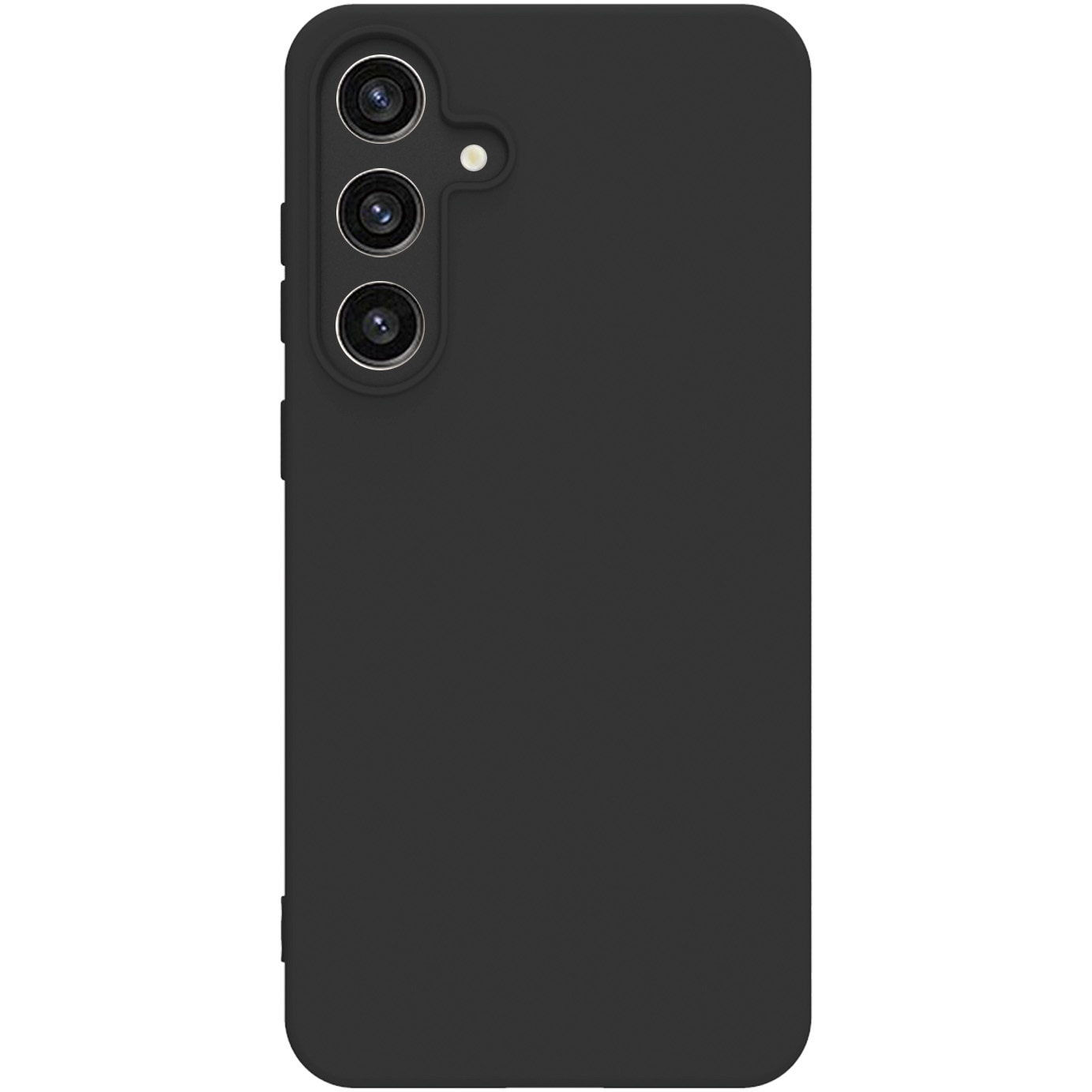 Husa de protectie Celly, Carcasa Silicon pentru Samsung Galaxy S25+, Negru