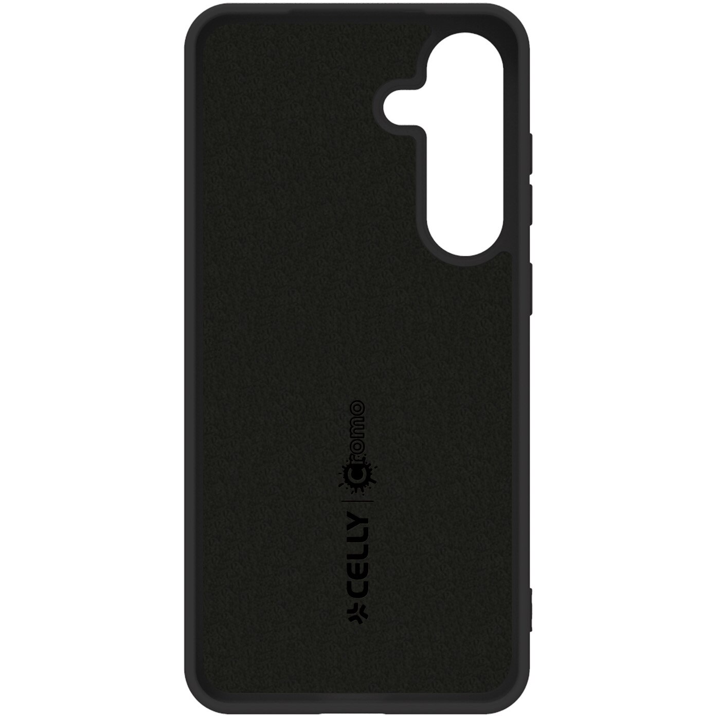 Husa de protectie Celly, Carcasa Silicon pentru Samsung Galaxy S25+, Negru