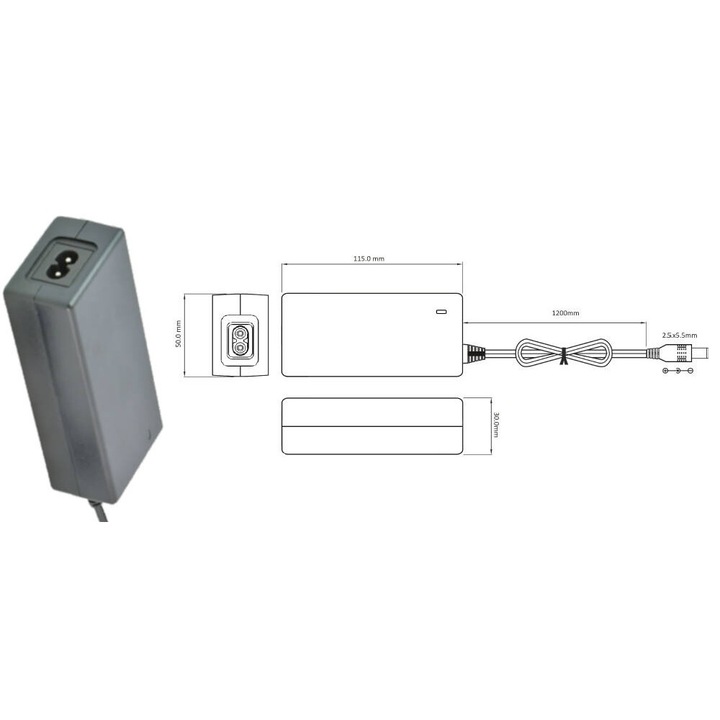 PC, POS, 12V, 3A, 36W захранвания