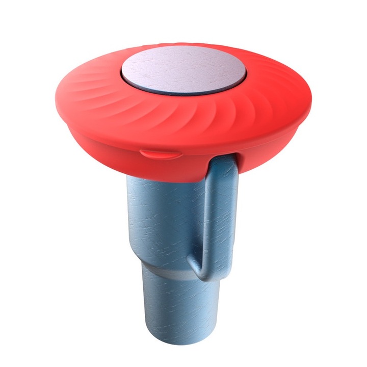 Купа за закуски за термос Stanley 40oz, капак, силикон, за многократна употреба, червена