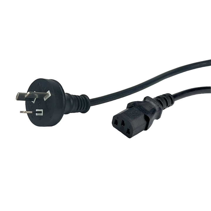 Cablu POS, 10A, 1800mm, negru