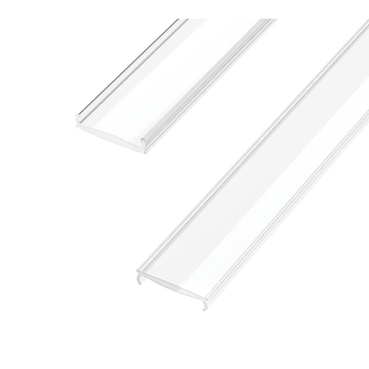 Profil din aluminiu pentru LED-uri, GLALU, 2010mm, AL12-COV-TR-PC-2020