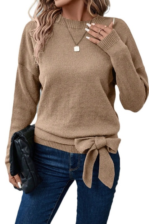 Pulover Dama, Cu Maneci Lungi Si Fundita, Kaki