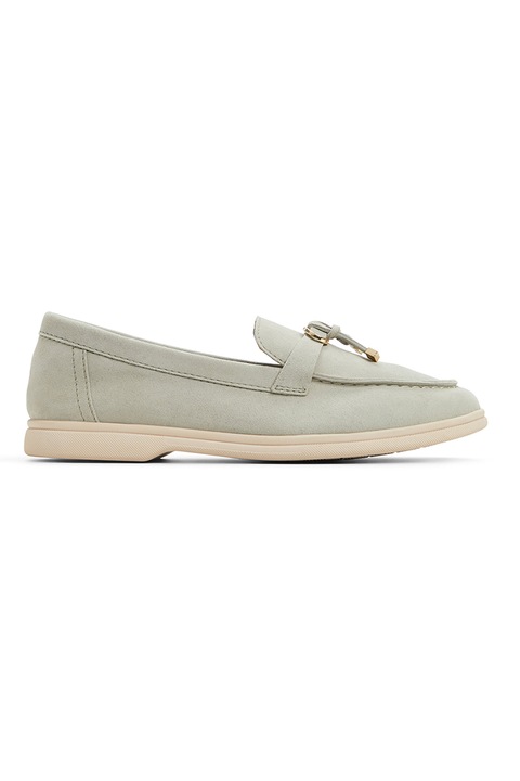 Aldo, Кожени мокасини Creras, Бледозелен