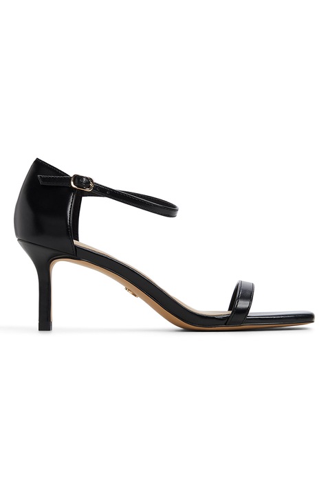 Aldo, Sandale cu varf patrat Paragon, Negru, 37