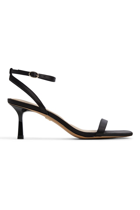 Aldo, Sandale de piele ecologica Kirri, Negru