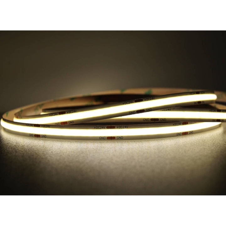 COB LED лента 12W, 4000K, 5м