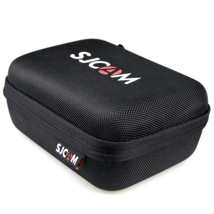 Husa pentru camere SJCAM, dimensiune L, culoare neagra, 22x17x7cm, protectie impotriva socurilor
