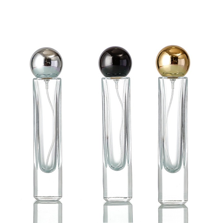 Set distribuitor de parfum 3 piese, 30 ml, auriu, argintiu, negru