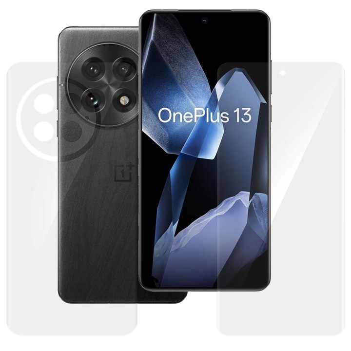 Set 2 folii SILKASE pentru OnePlus 13, protectie telefon, silicon regenerabil