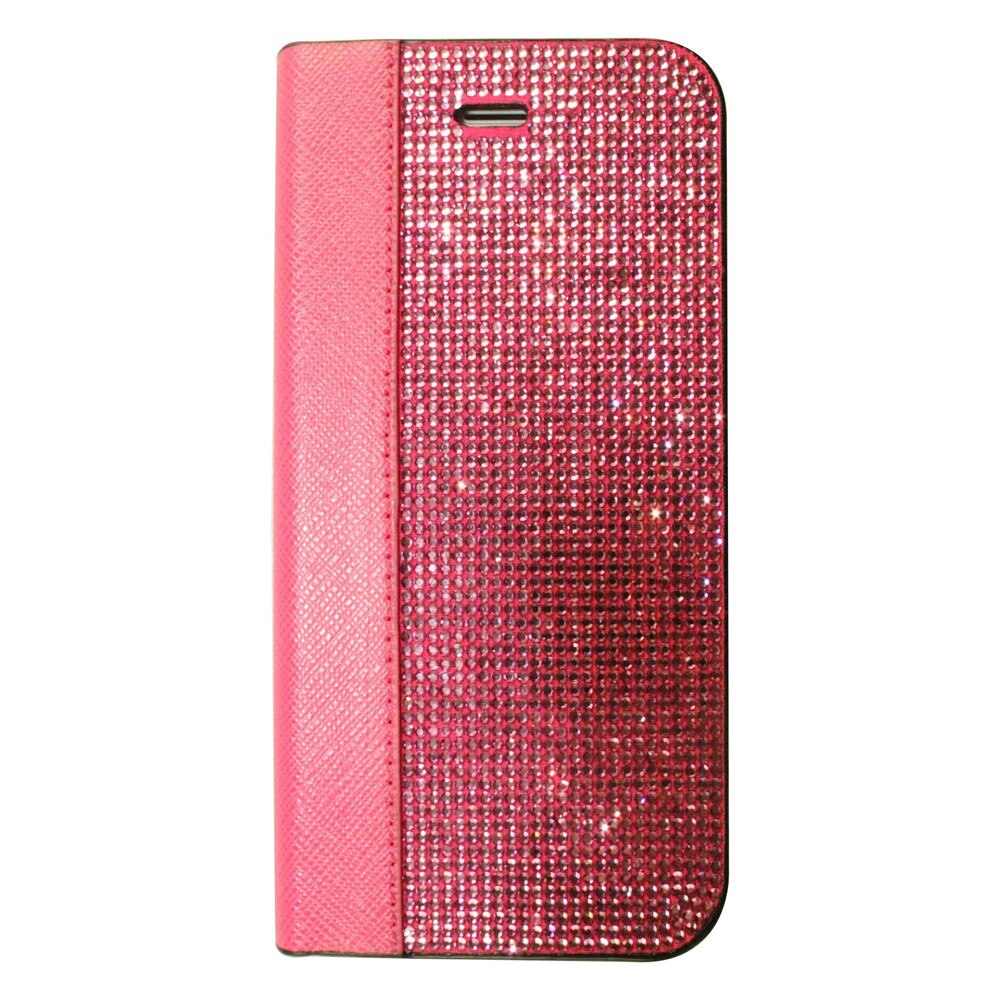Husa flip Bling World LCWC 106, pentru Galaxy S8 , roz