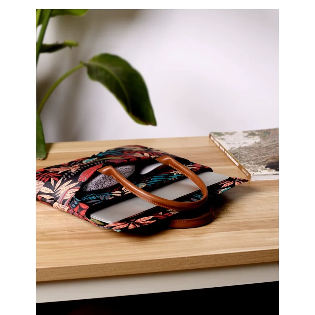 Geanta laptop, 14/15/15.4 inch, multicolor, 2in1, impermeabila, 27x38x2cm