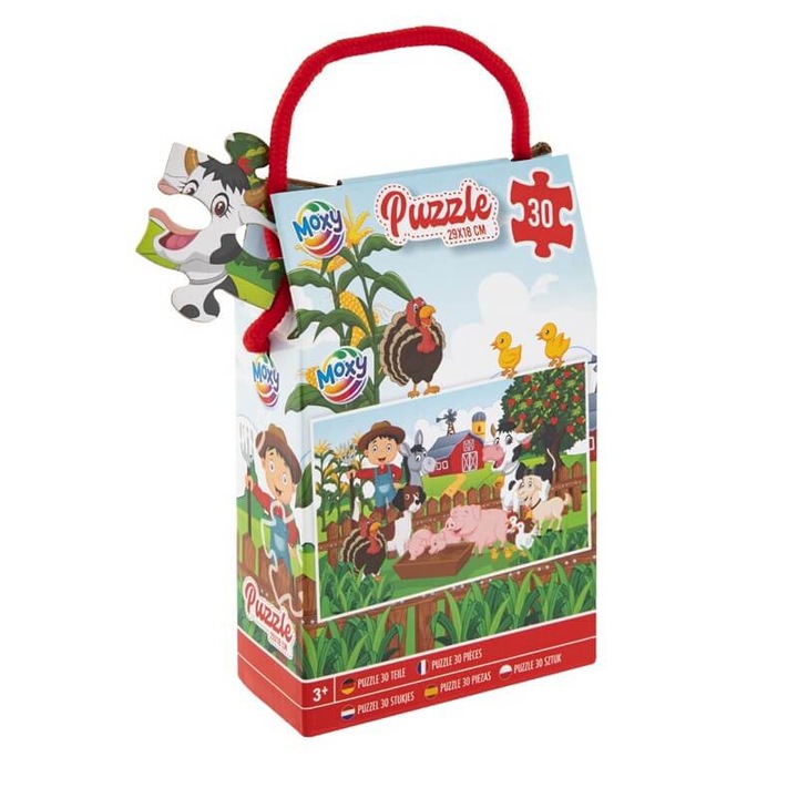 Puzzle 30 de piese pentru copii - Ferma
