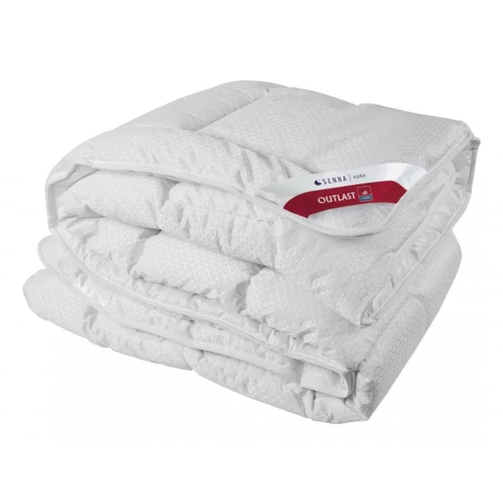 Pilota 160x200 cm, Senna Home, OUTLAST, alb, lavabila