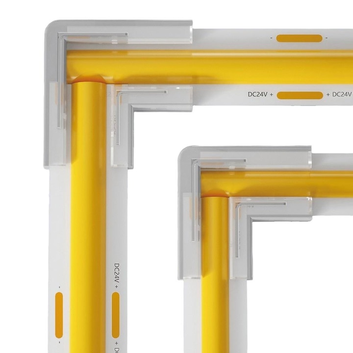 LED конектор, MW Lighting, L-тип, 12W, 10 мм