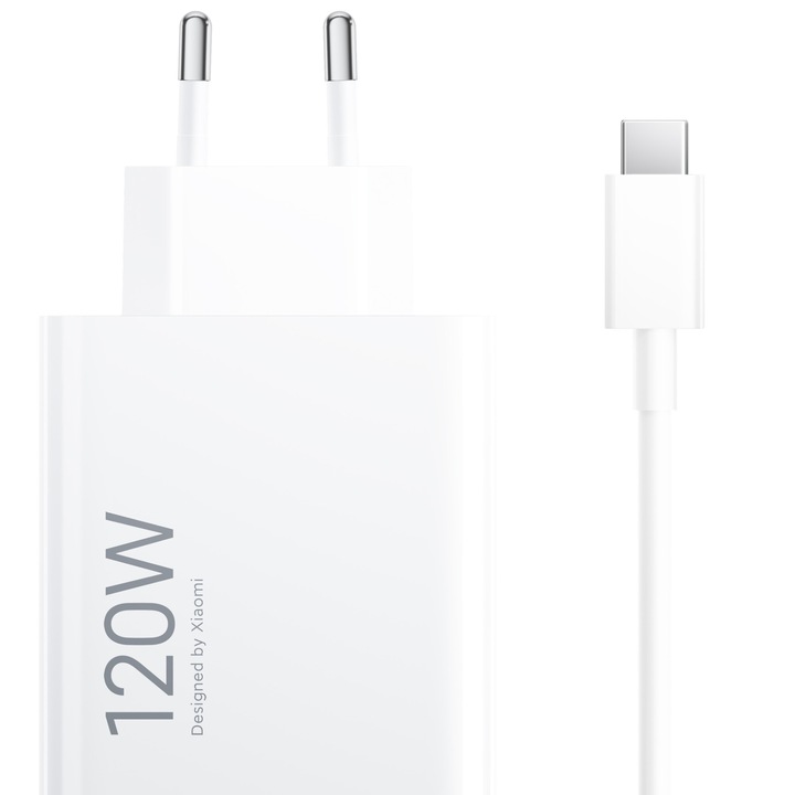 Мрежово зарядно устройство Xiaomi 120W HyperCharge Combo (Type-A) EU