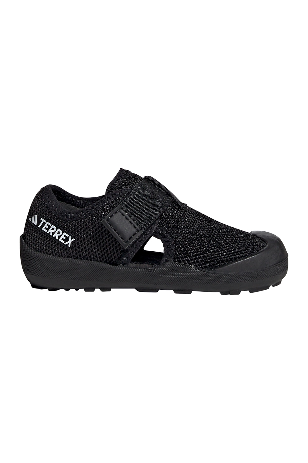 adidas Performance, Sandale din plasa Terrex Captain Toey, Negru, 26.5 EU