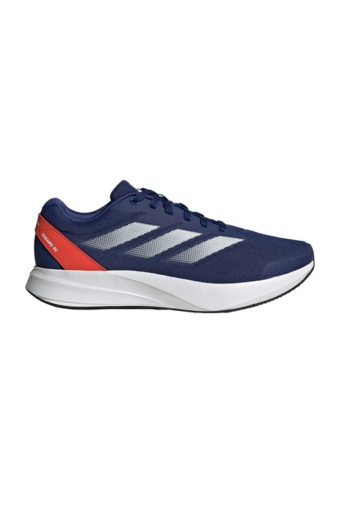 adidas Performance, Pantofi din plasa, pentru alergare Duramo RC, Alb/Indigo
