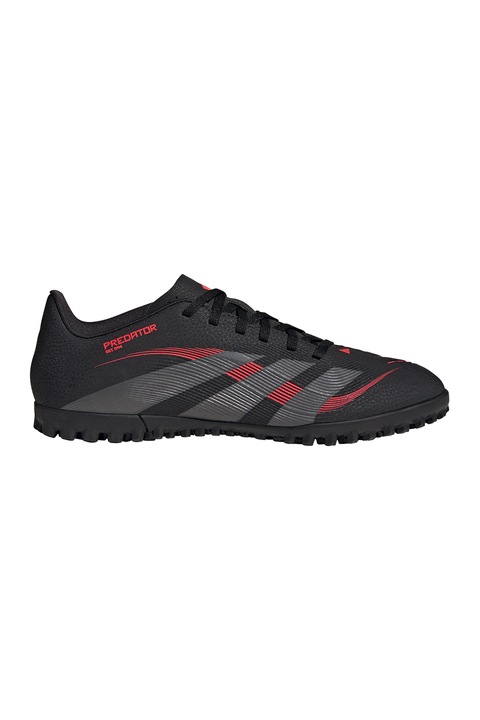 adidas Performance, Pantofi pentru fotbal Predator Club TF, Rosu/Negru