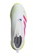 adidas Performance, Pantofi slip-on pentru fotbal Predator League, Fucsia/Alb optic
