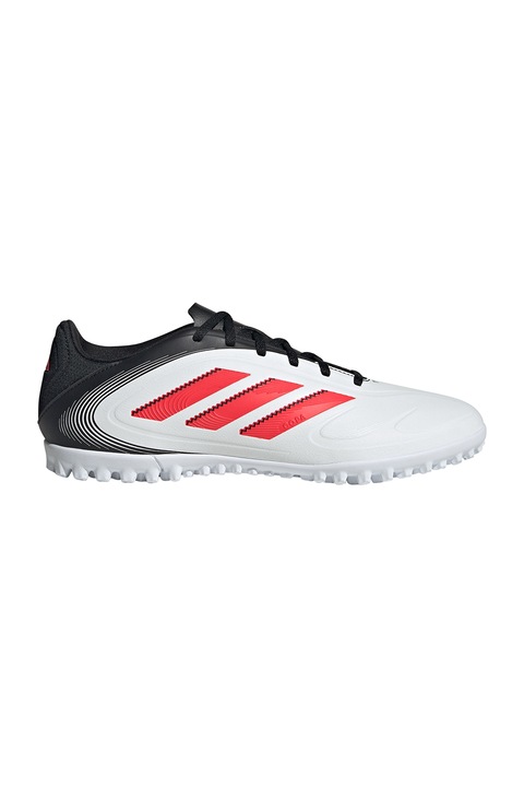 adidas Performance, Pantofi pentru fotbal Copa Pure 3 Club Turf, Rosu/Alb/Negru