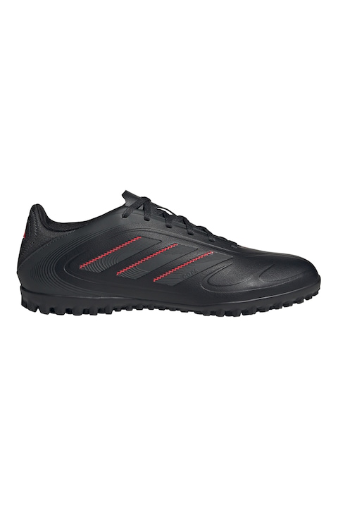 adidas Performance, Pantofi pentru fotbal Copa Pure 3 Club Turf, Rosu/Negru stins