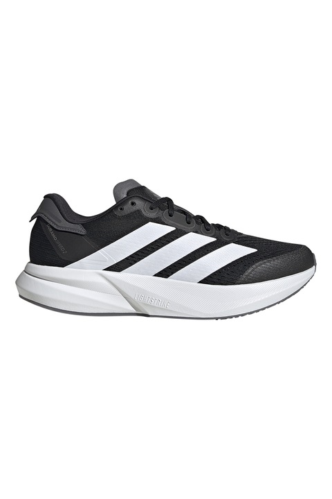 adidas Performance, Pantofi Duramo Speed 2 pentru alergare, Alb/Negru
