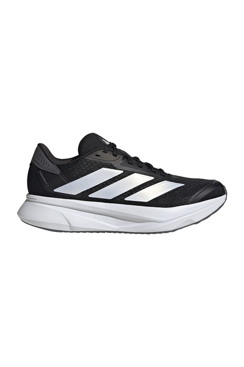 adidas Performance, Pantofi Duramo SL2 din plasa pentru alergare, Alb/Negru