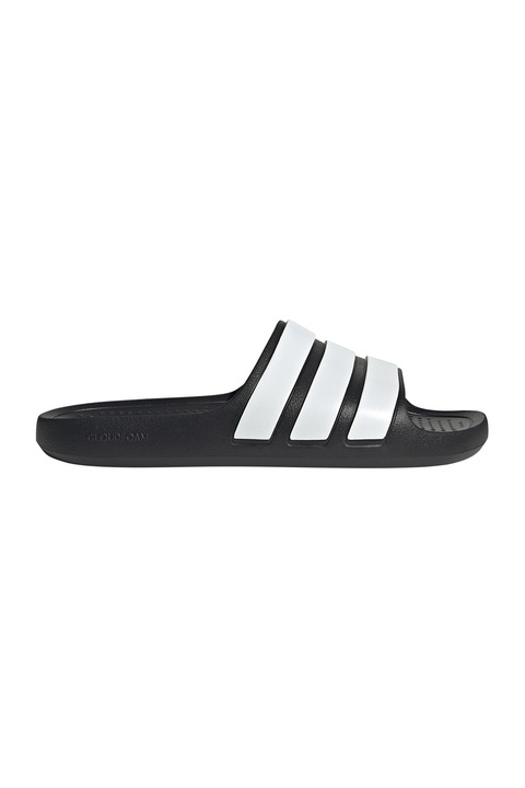 adidas Sportswear, Papuci unisex Adilette, Alb/Negru