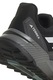 adidas Performance, Pantofi Soulstride cu logo pentru alergare pe teren accidentat, Alb, Negru, Gri, 5