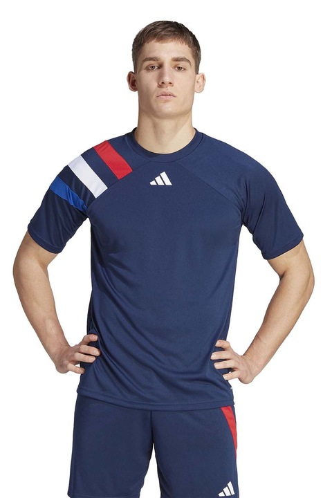 adidas Performance, Футболна тениска Fortore, Тъмносин/Аленочервен