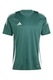 adidas Performance, Футболна слим тениска TIRO24, Бял/Тъмнозелен