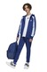 adidas Performance, Rucsac din material textil Classic Bars - 27.5 L, Alb, Albastru inchis