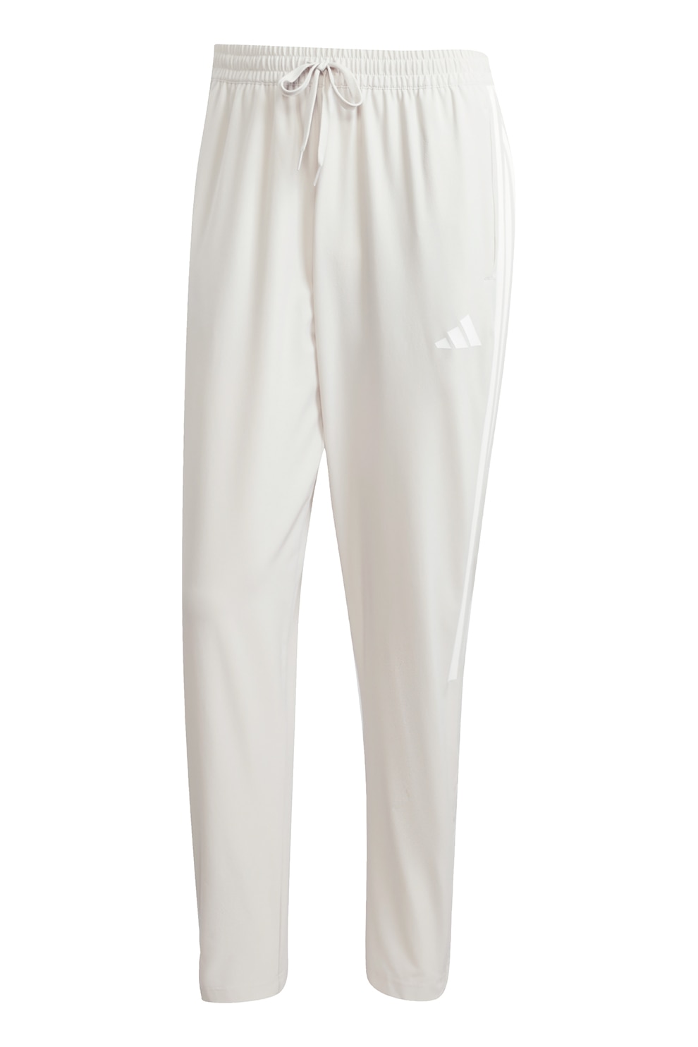 adidas Sportswear, Pantaloni de trening conici cu snur Tiro, Alb murdar, XL