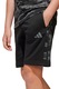 adidas Sportswear, Pantaloni scurti din amestec de bumbac cu model camuflaj, Negru/Negru stins