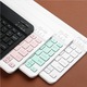 Tastatura Bluetooth wireless, compatibila cu iPad, tableta, telefon, tastatura universala pentru trei sisteme, include mouse wireless, conectare automata, 10 inci, negru