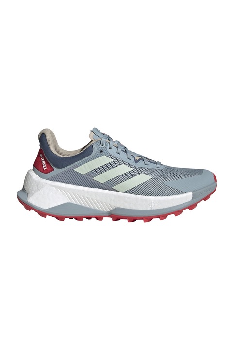 adidas Performance, Pantofi pentru alergare pe teren accidentat Terrex Soulstride Ultra, Albastru prafuit/Albastru deschis
