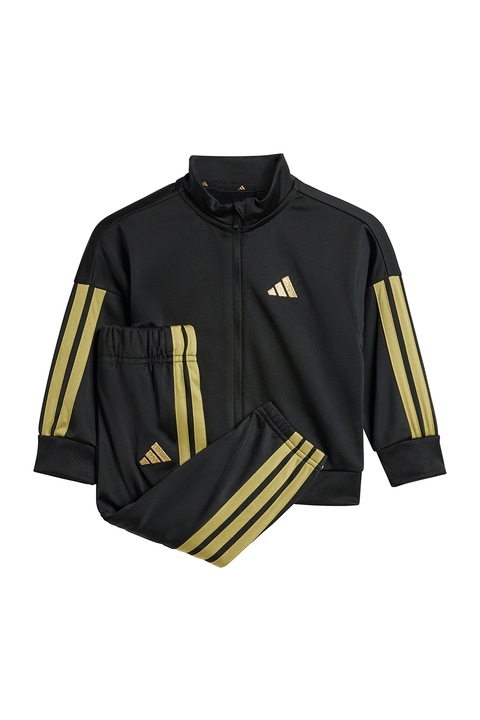 adidas Sportswear, Trening cu fermoar Essentials Climacool, Auriu/Negru