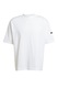 adidas Sportswear, Tricou cu decolteu la baza gatului si detaliu cu logo pe maneci, Negru stins, Alb optic, L