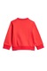 adidas Sportswear, Trening cu imprimeu logo contrastant, Rosu/Negru