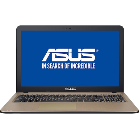 Laptop ASUS X540SA-XX311 cu procesor Intel® Celeron® N3060 1.60GHz, Braswell, 15.6", 4GB, 500GB, DVD-RW, Intel® HD Graphics 400, Free DOS, Chocolate Black