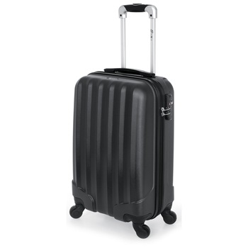 Troler Cabina, ABS, 4 Roti, STELXIS ST 505 - 55 cm, Negru Troler Cabina, ABS, 4 Roti, STELXIS ST 505 - 55 cm, Negru