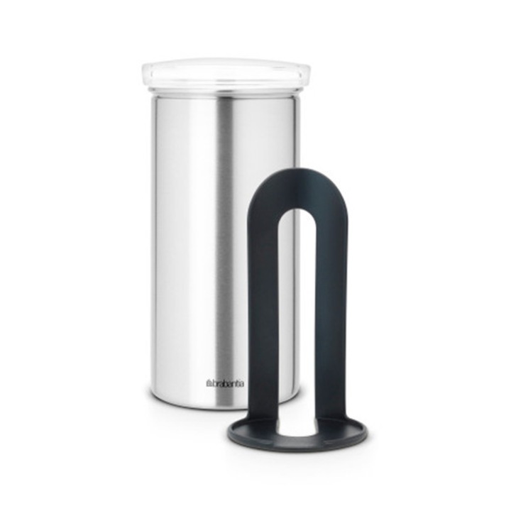 Brabantia kávékapszulás üveg, fekete