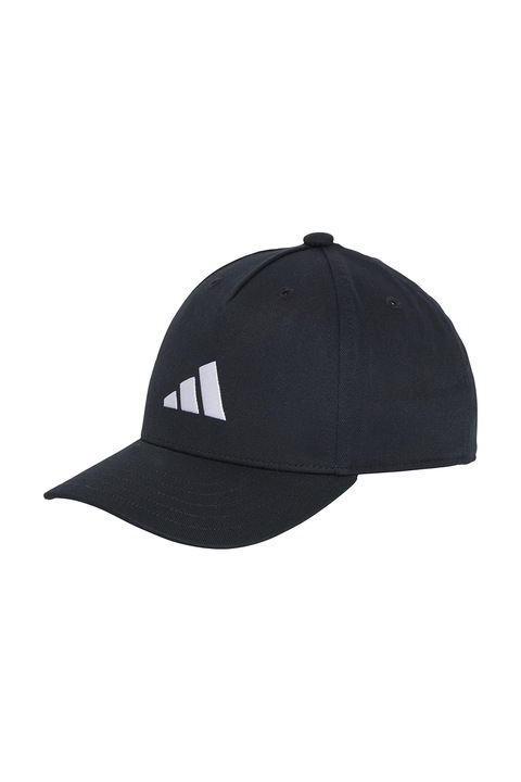 adidas Sportswear, Sapca din bumbac cu capsa pe partea din spate, 52-54 CM, Negru
